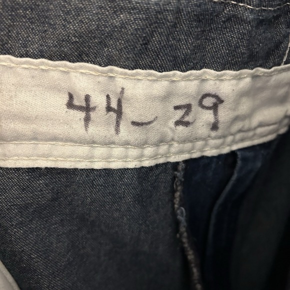 Key Imperial Overalls Mens 44x29 Denim Workwear Carpenter Utility "Read" - Picture 10 of 16